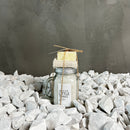 Doos Ã  8 stuks Badkristal in glas met zeep