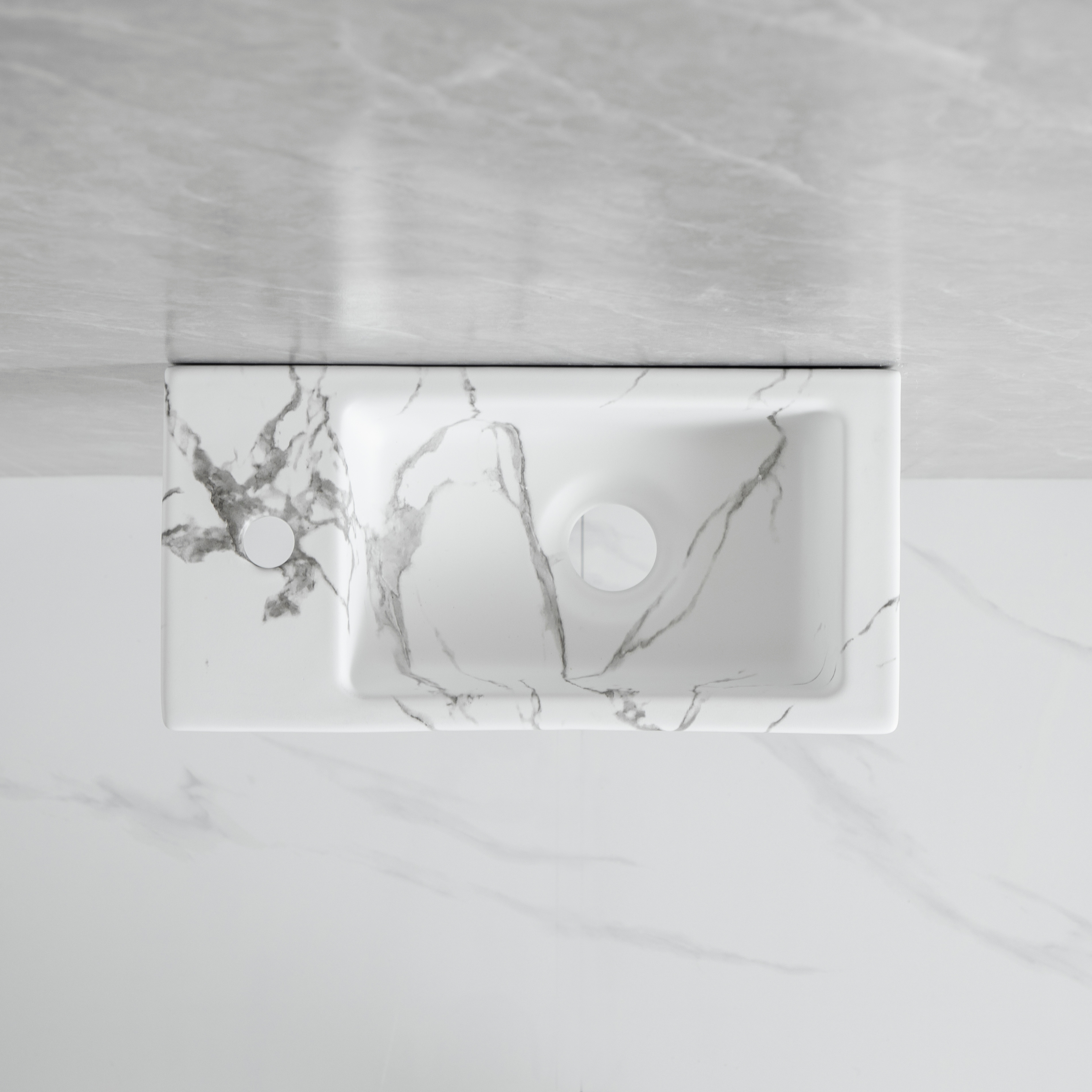 Allure-White Fontein Links 36 x 18 x 9 cm
