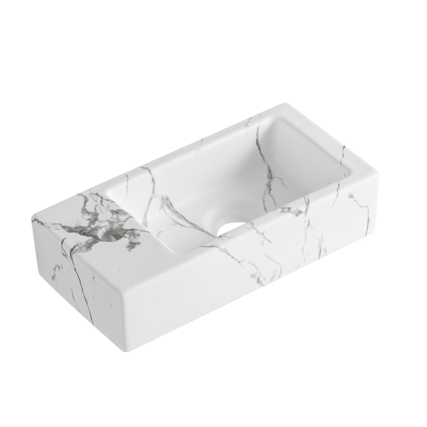 Allure-White Fontein Links 36 x 18 x 9 cm