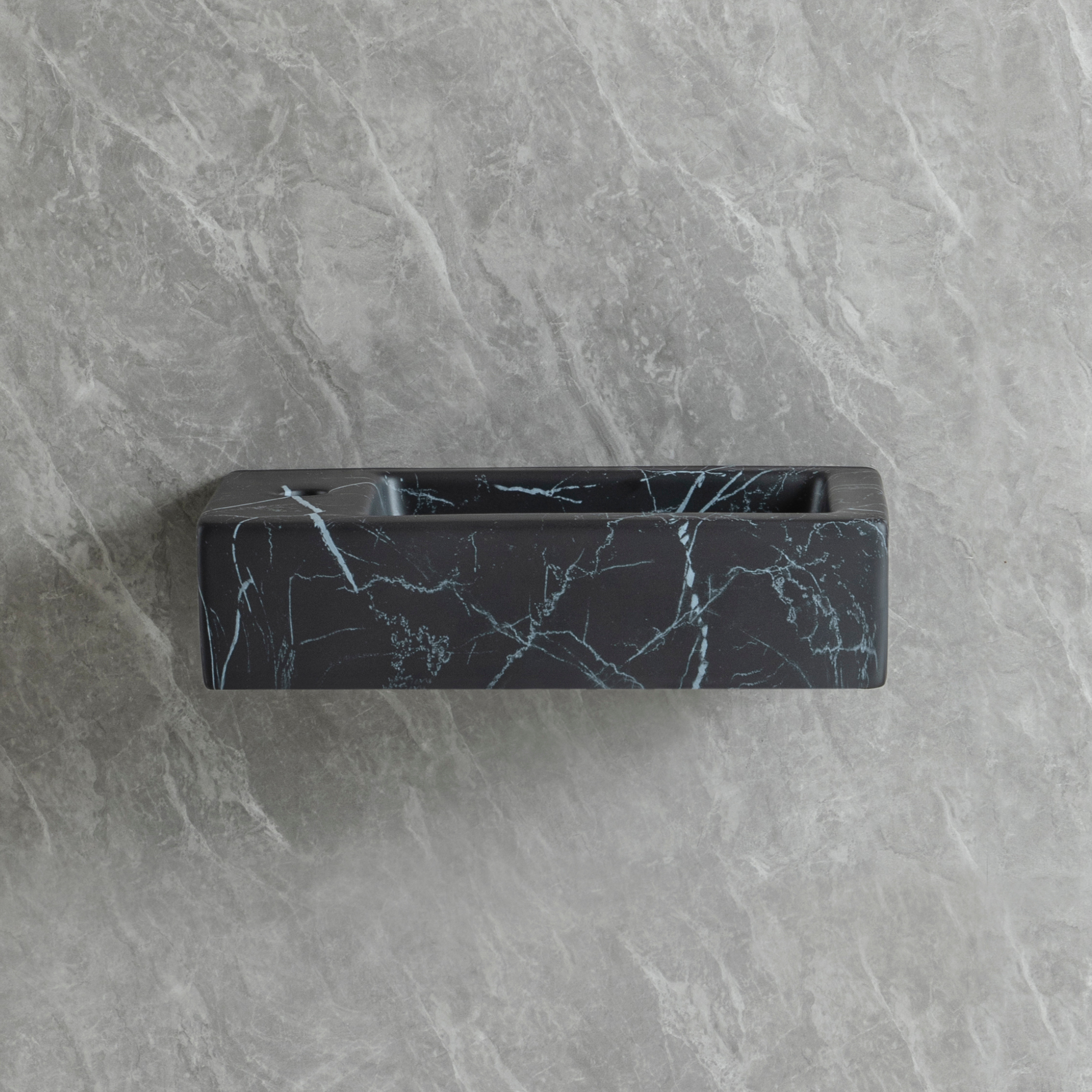 Allure-Black Fontein Links 36 x 18 x 9 cm