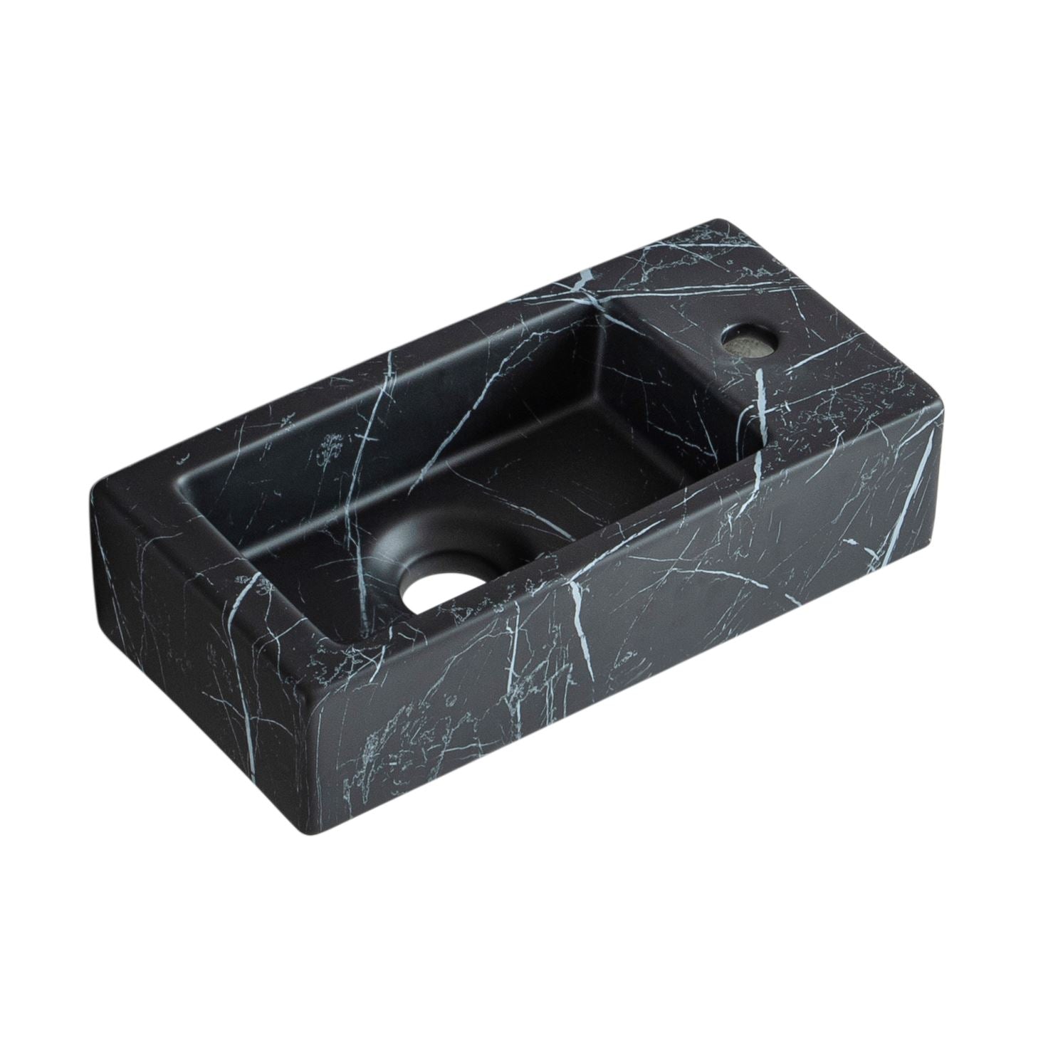 Allure-Black Fontein Rechts 36 x 18 x 9 cm