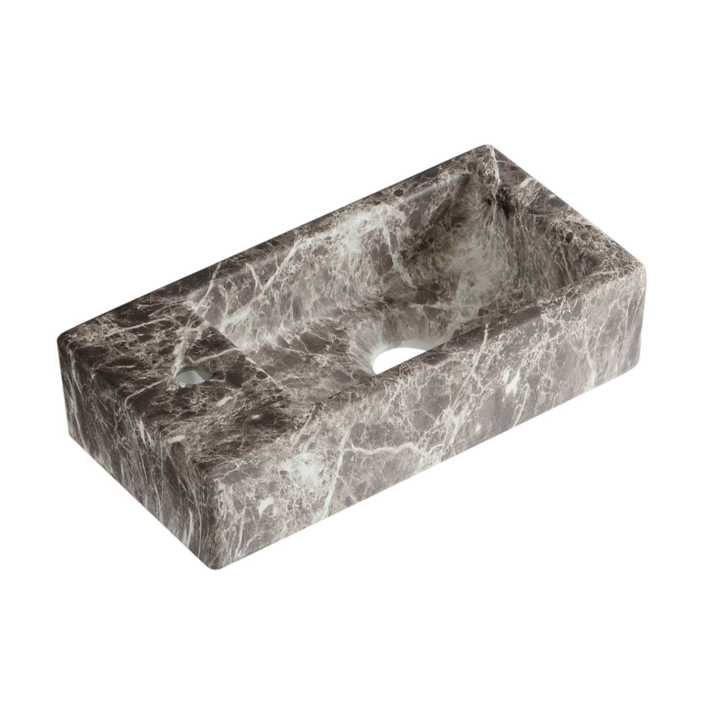 Allure-Brown Fontein Links 36 x 18 x 9 cm