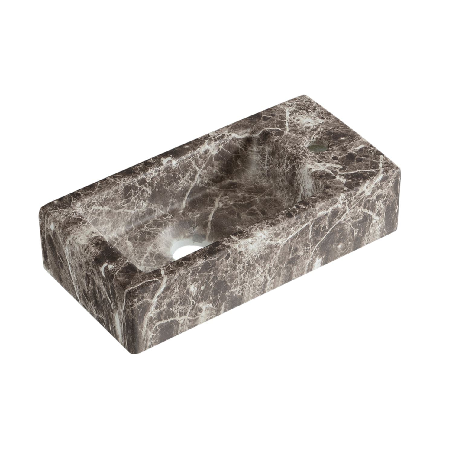 Allure-Brown Fontein Rechts 36 x 18 x 9 cm
