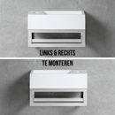 R-Line Chrome fontein L&R met kraangat inclusief chroom frame