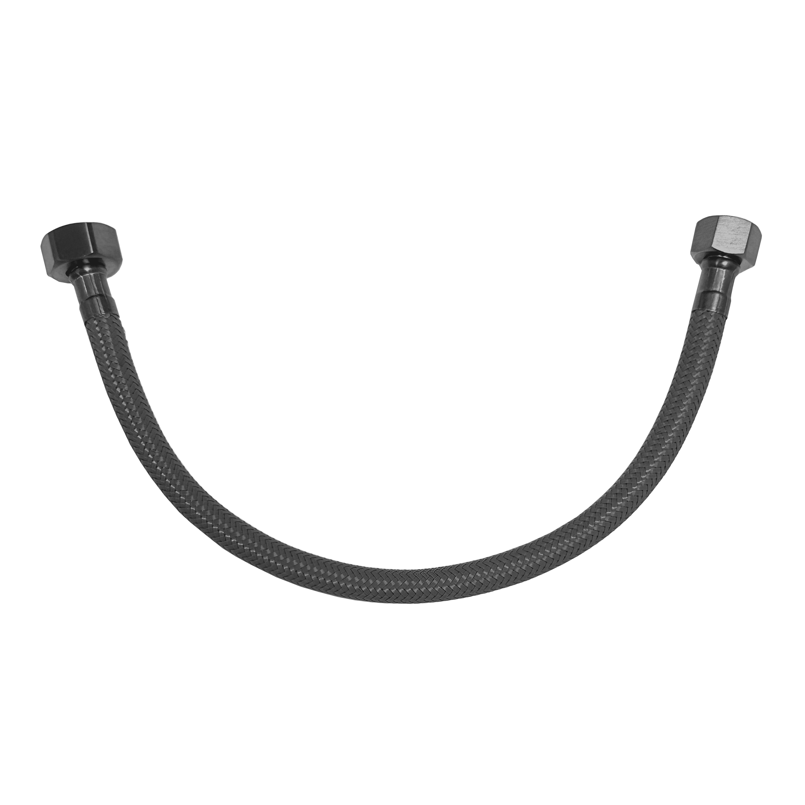 Moya Flexibele Aansluitslang 35 cm 1/2 x 3/8 Gun Metal