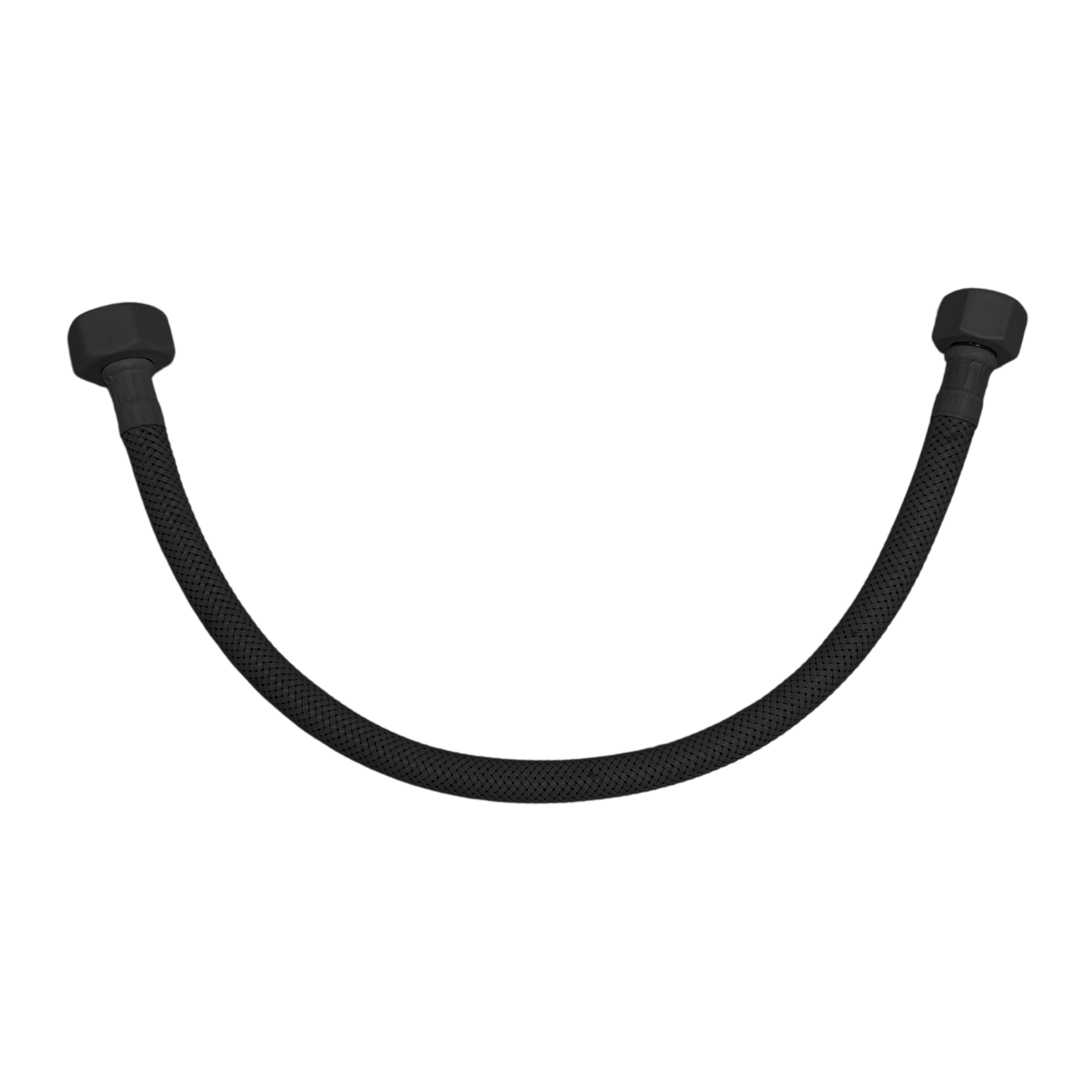 Nero Flexibele Aansluitslang 35 cm 1/2 x 3/8 Mat Zwart