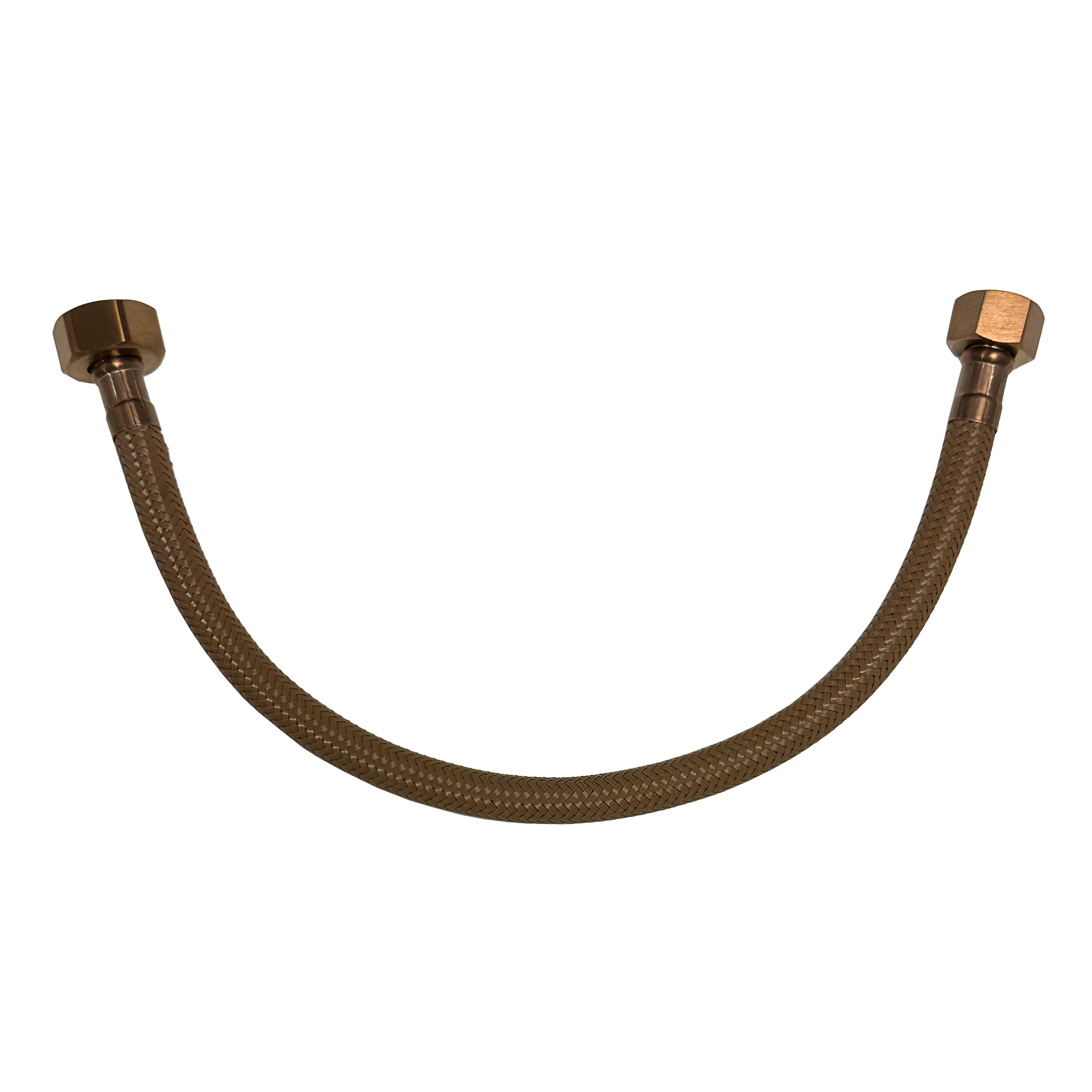 Dijon Flexibele Aansluitslang 35 cm 1/2 x 3/8 Mat-Sunny-Bronze