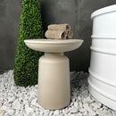 Bijzettafel Sablino 38x38x43cm zandkleur