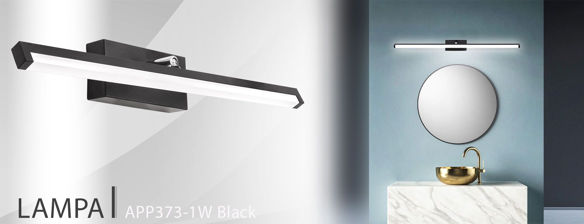 Voor Wandlamp Lampen Azure Led Spiegel 12W 50cm APP373-1W ZPART