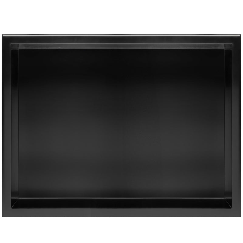 bathroom shelf 30x45 matte black - View 5