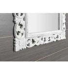 Scule & Samblung Rechthoekige Spiegel In Massief Houten Frame 80 X 150 Cm Wit