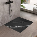 Douchebak Rea Magnum CARRARA BLACK 90x90 - View 7