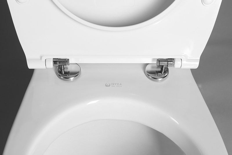 WC SENTIMENTI Rimless wandtoilet met Schwab inbouwsysteem wit