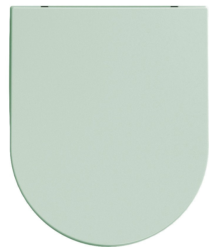 INFINITY Slim Toilet Zitting Soft Close Quick Release Mint Groen