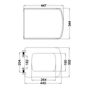 Toiletzitting Soluzione Soft Close Softclose, Wit