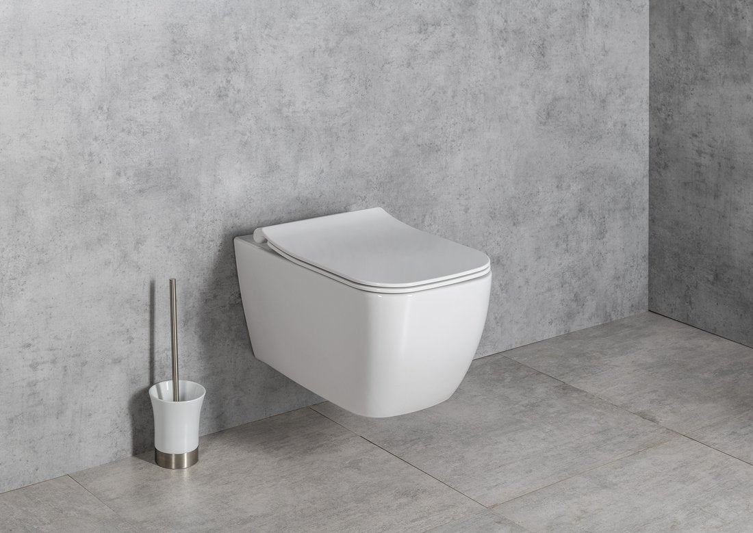 Toiletzitting Vea Slim Softclose, Wit