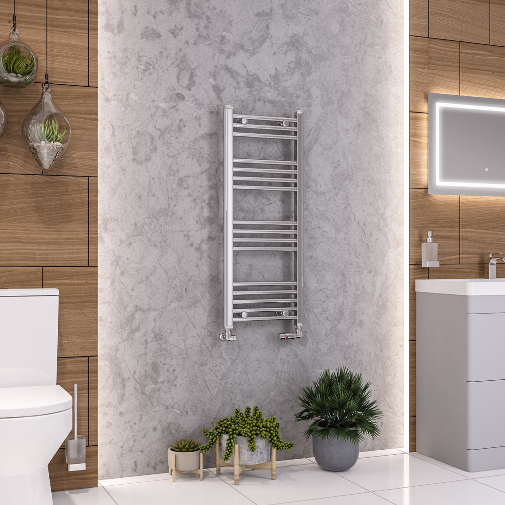 Eastbrook Wendover handdoekradiator 40x100cm 273W Chroom