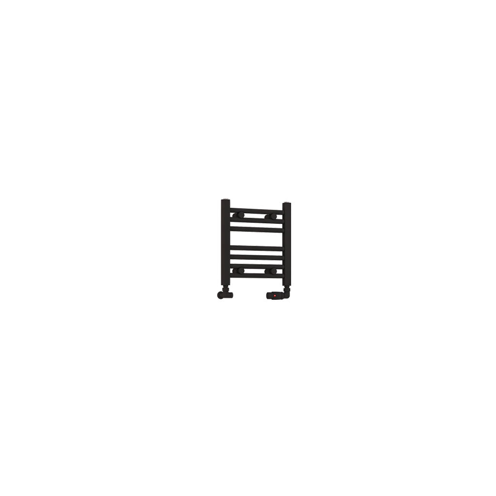 Eastbrook Wendover handdoekradiator 40x36cm 184W Mat Zwart