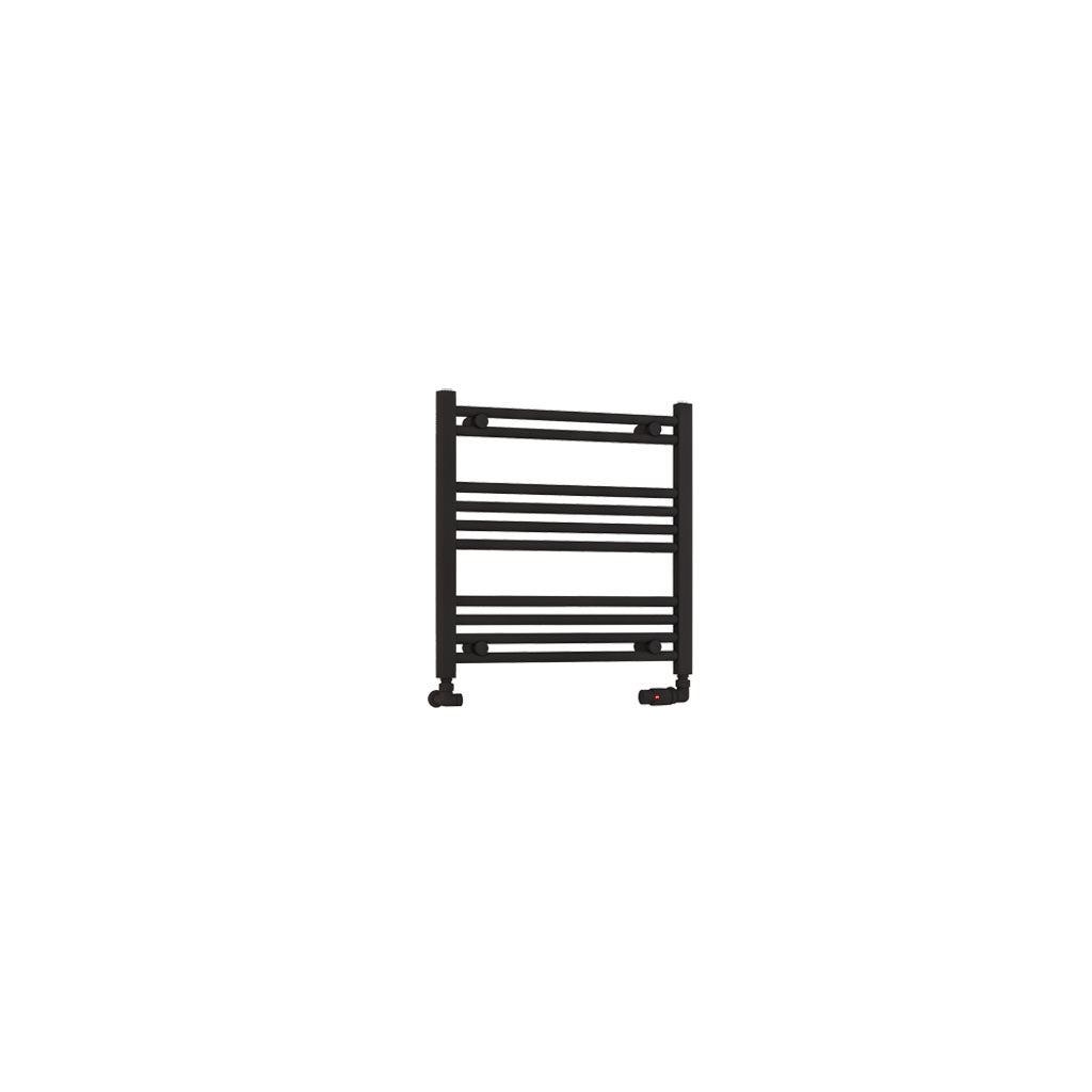 Eastbrook Wendover handdoekradiator 60x60cm 379W Mat Zwart