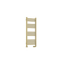 Eastbrook Wendover handdoekradiator 40x100cm 311W Geborsteld Messing