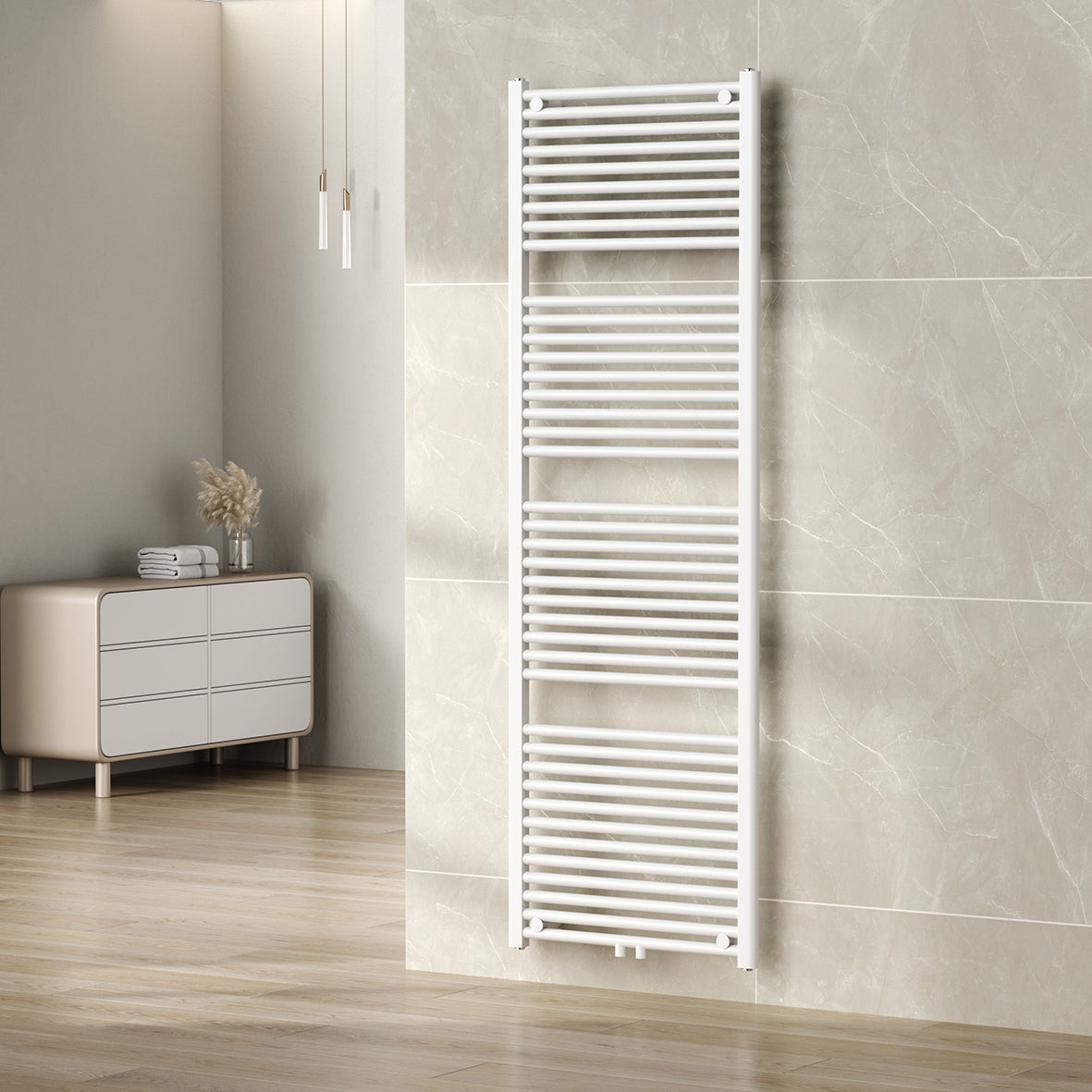 Wiesbaden Elara sierradiator 181,7 x 60,0 cm glans wit