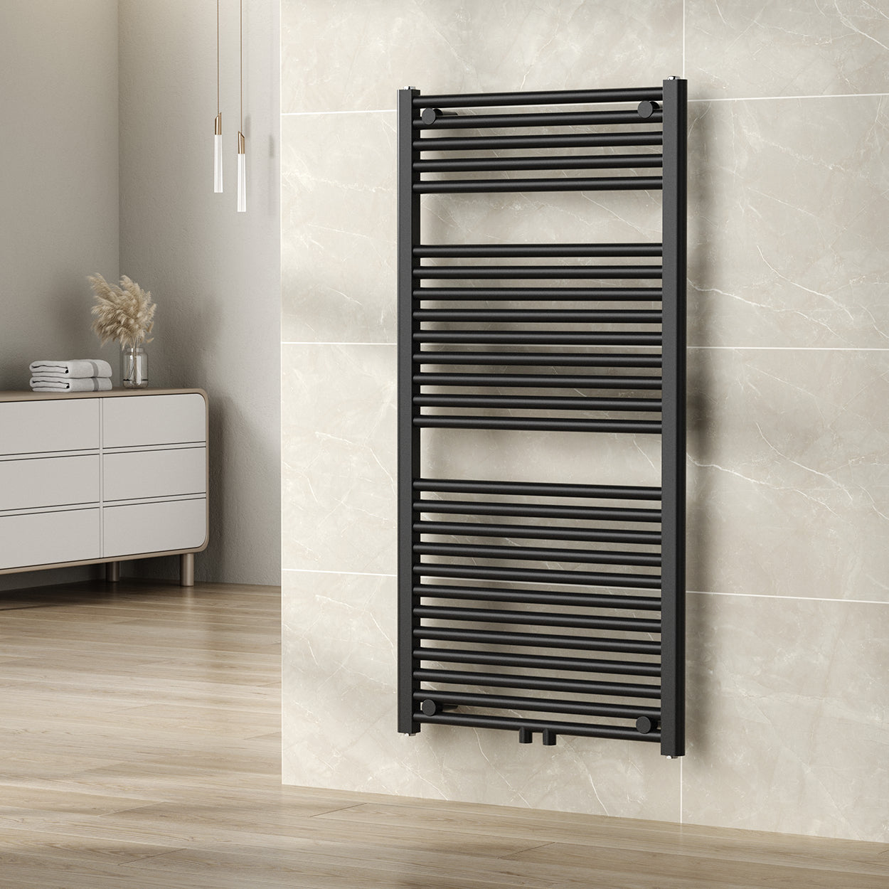 Wiesbaden Elara sierradiator 118,5 x 60,0 cm antraciet