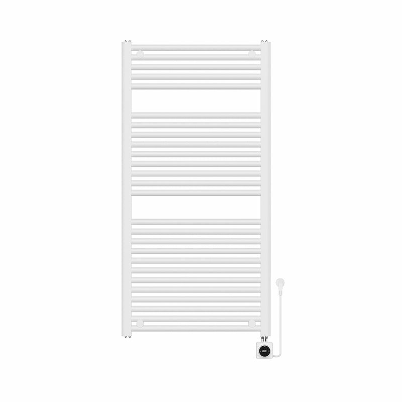 Elara elektrische radiator Smart WiFi 118,5 x 60 cm glans wit