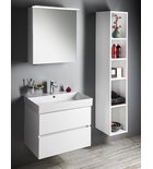 Detailweergave Sapho Linex Links Rechts spiegelkast Wit