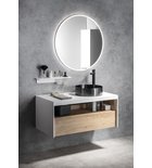 Viso Ronde Spiegel Met LED Verlichting 70 Cm