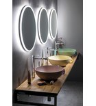 Viso Ronde Spiegel Met LED Verlichting 80 Cm