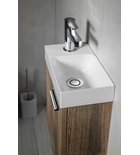 Piccolino Cast Marble Toiletfontein 30,8 x 17 cm Kraan Links Wit Mat