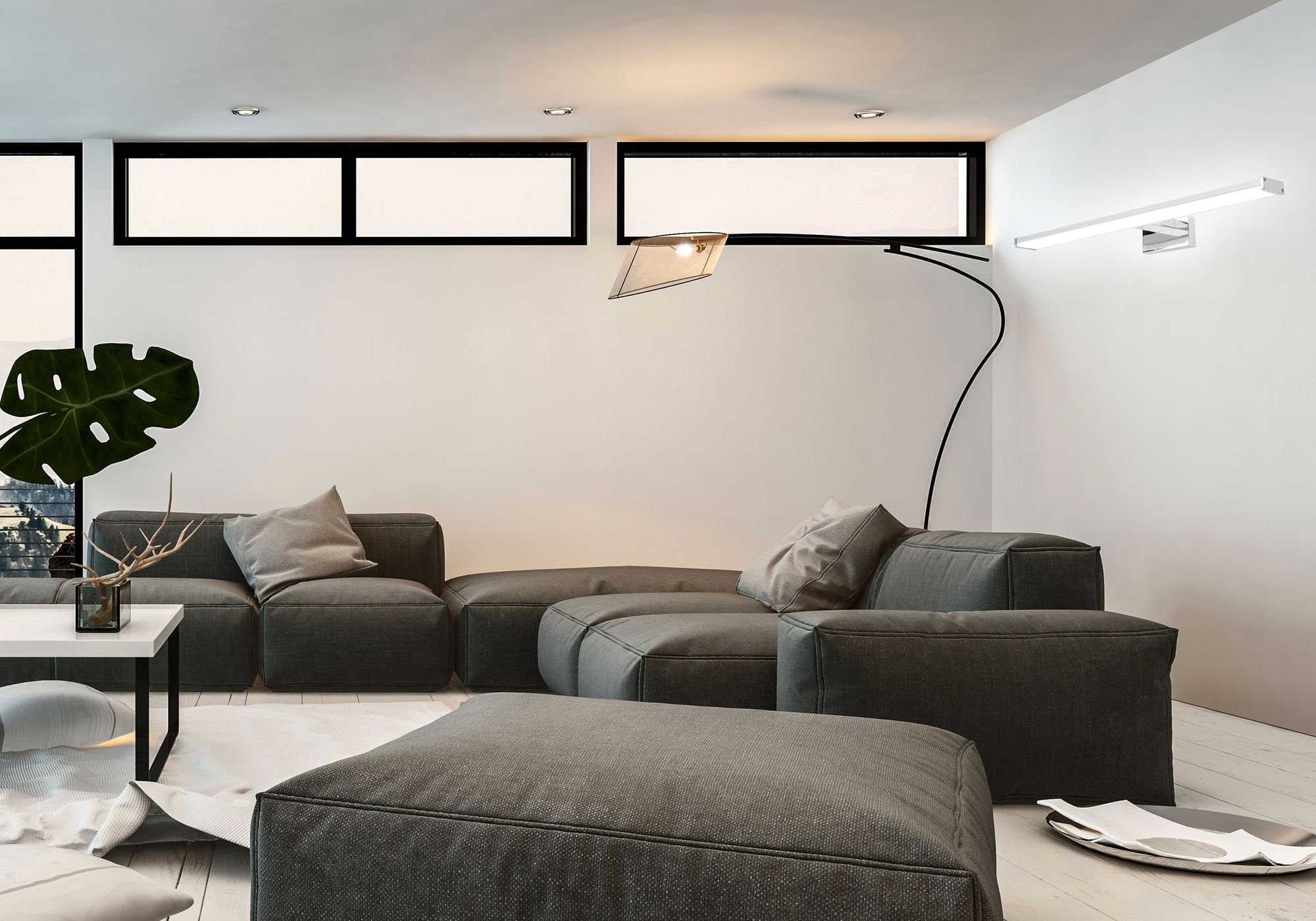 Voor Wandlamp Lampen Azure Led Spiegel 12W 60cm App369-1W Chom
