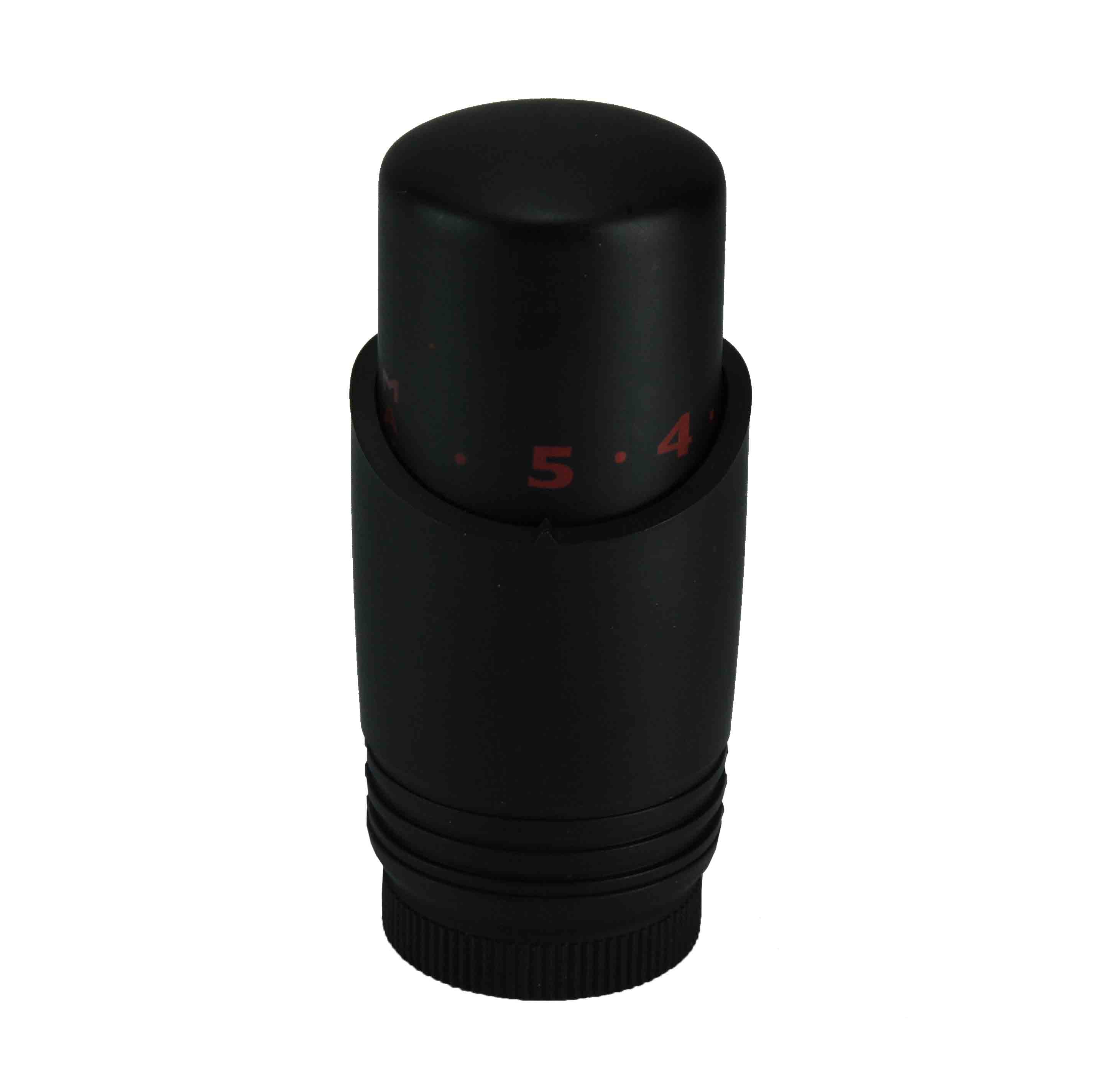 Luxe thermostaatknop M-30 mat zwart