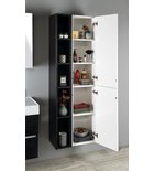 Sapho Espace Hoge Kast 35x30x170 Cm Hoogglans Wit