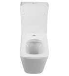 Porto Staand Toiletpot Rimless 36,5x65,0 cm Keramiek Wit