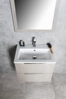 Practico Keramische Meubelwastafel 60x40cm Wit Keramiek