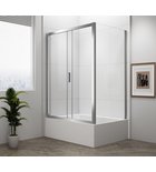 Polysan Deep Rectangular Screen 1500x750mm L/r Varianttransparent afbeelding 2