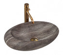 Opzetwastafel Rea Sami Gold/White