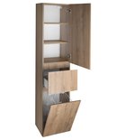 Sapho Altair Hoge Kast 40x30x185 Cm Emporio Eiken