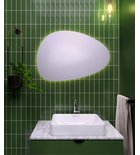 Sten Spiegel Met LED Verlichting 80x55 Cm