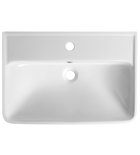 Brückner Neon Keramische Wastafel 60 X 41,5 Cm Wit