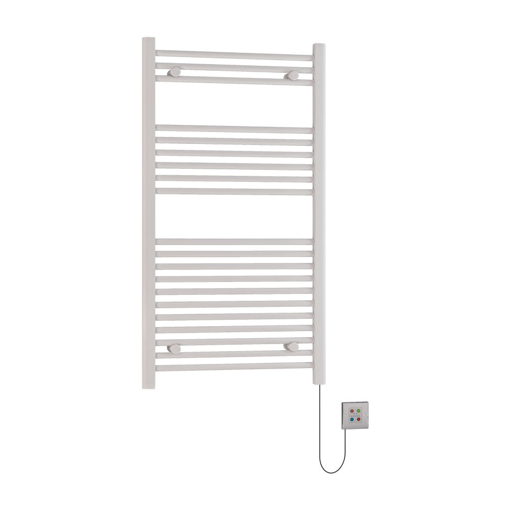 Eastbrook Biava Elektrische Handdoekradiator 1100x600mm 500W Glans Wit