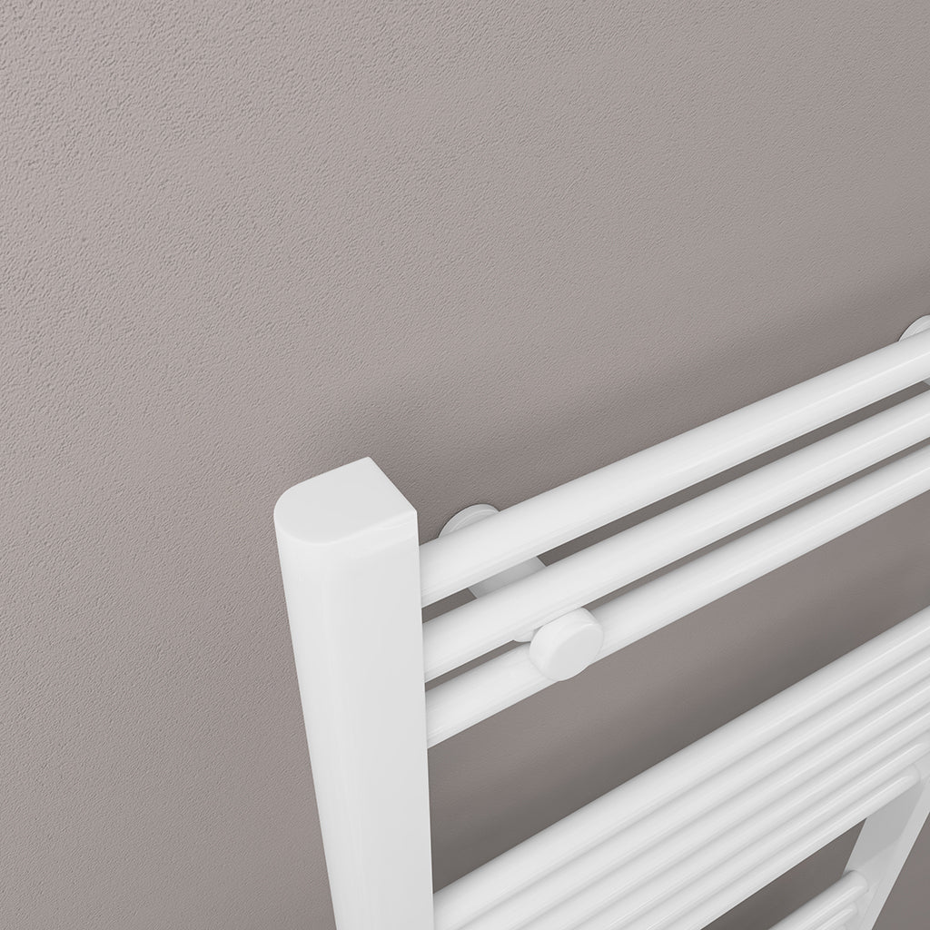Eastbrook Biava Elektrische Handdoekradiator 1100x600mm 500W Glans Wit