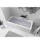 Polysan Lily Tweepersoons Rechthoekig Ligbad 170x70 cm Wit afbeelding 2