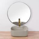 Opzetwastafel Rea Luiza 42 Light Grey Mat - View 2