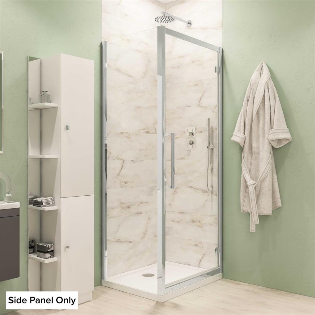 Eastbrook Corniche Douchecabine 100x100 cm 8 mm - Chroom