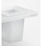 Abeline Rockstone Solid Surface Planchet Met 2 Bekers Wit Mat 60x10 Cm