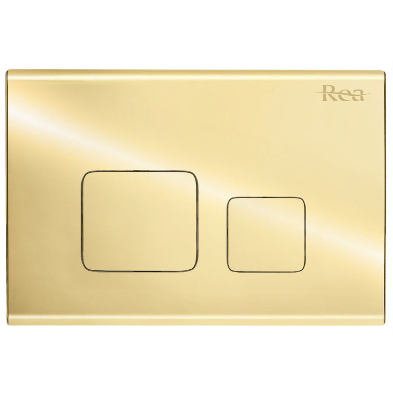 F-knop voor WC Light Gold frame