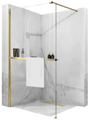 Handdoekenrek EVO GOLD plank voor douchewanden - View 2