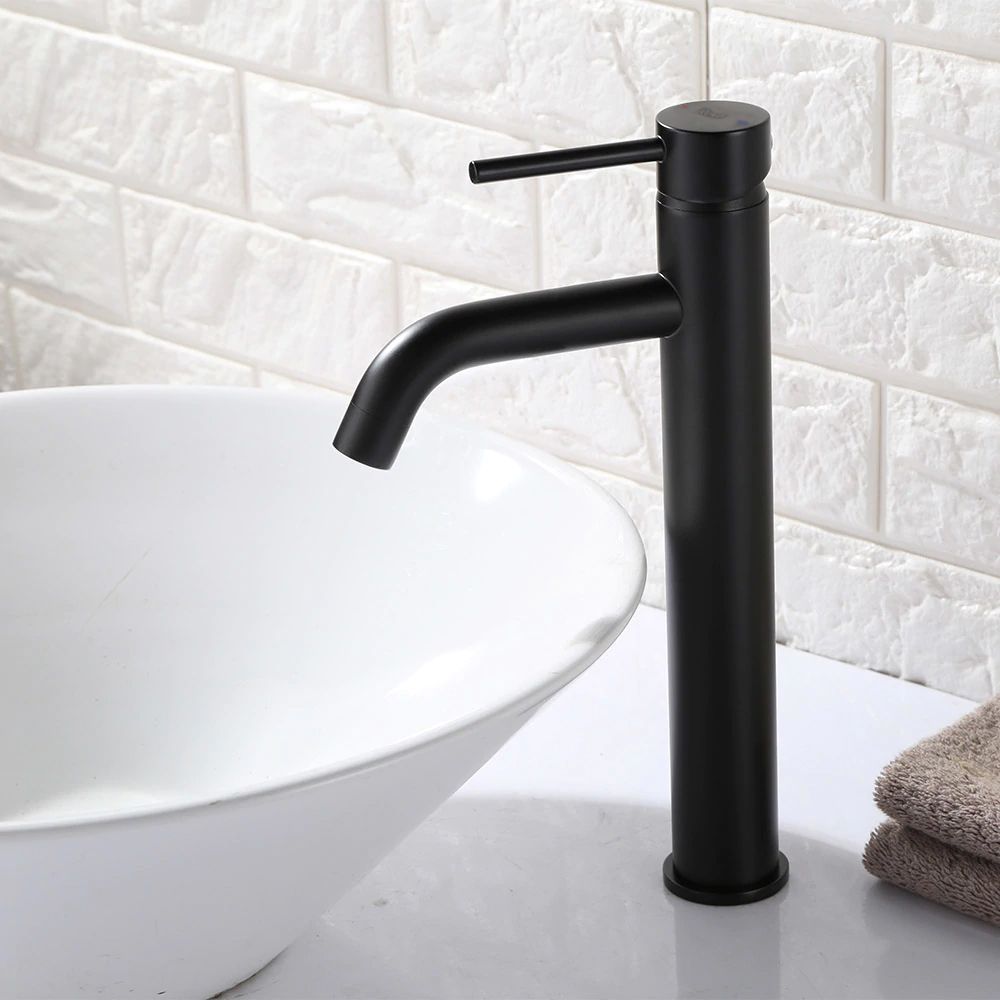 Wastafelkraan Rea Lungo Black High